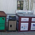 Glass Recycling Station in Breckenridge CO