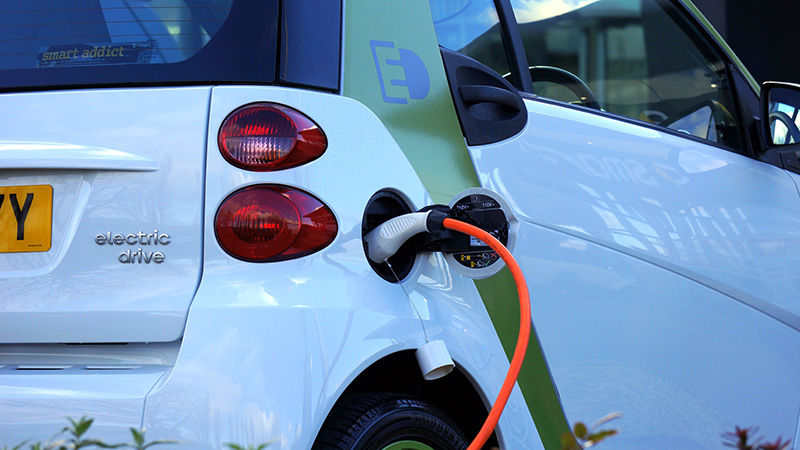 Offset carbon emissions with an electric vehicle