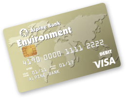 Alpine Bank Loyalty Debit Card benefits HC3