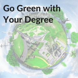 Go green with your degree
